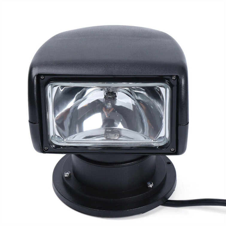 DALELEE Marine Boat Spotlight, 12V 100W Boat LED With Remote Control